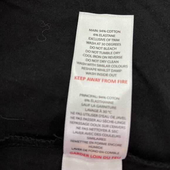 Boohoo Man Muscle Fit Long Sleeve Jersey Shirt in Black Size XL - Picture 10 of 10